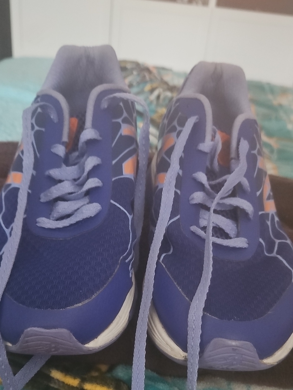Blue Athletic Sneakers - Lightweight Comfort